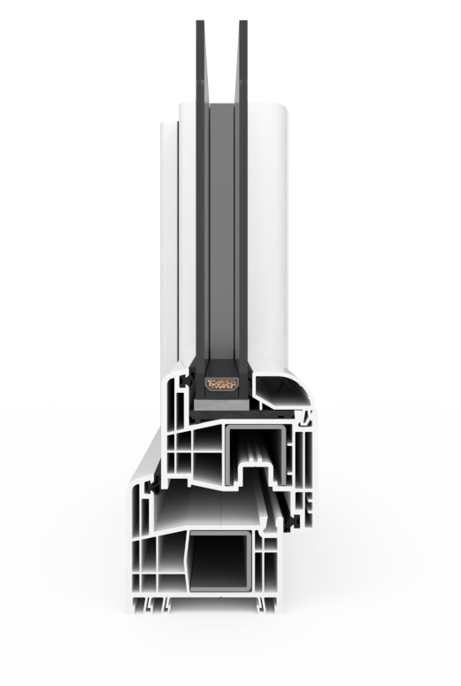 Gealan S 8000 – Profilquerschnitt