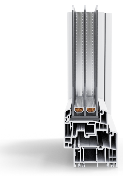 Gealan S 9000 – Profilquerschnitt