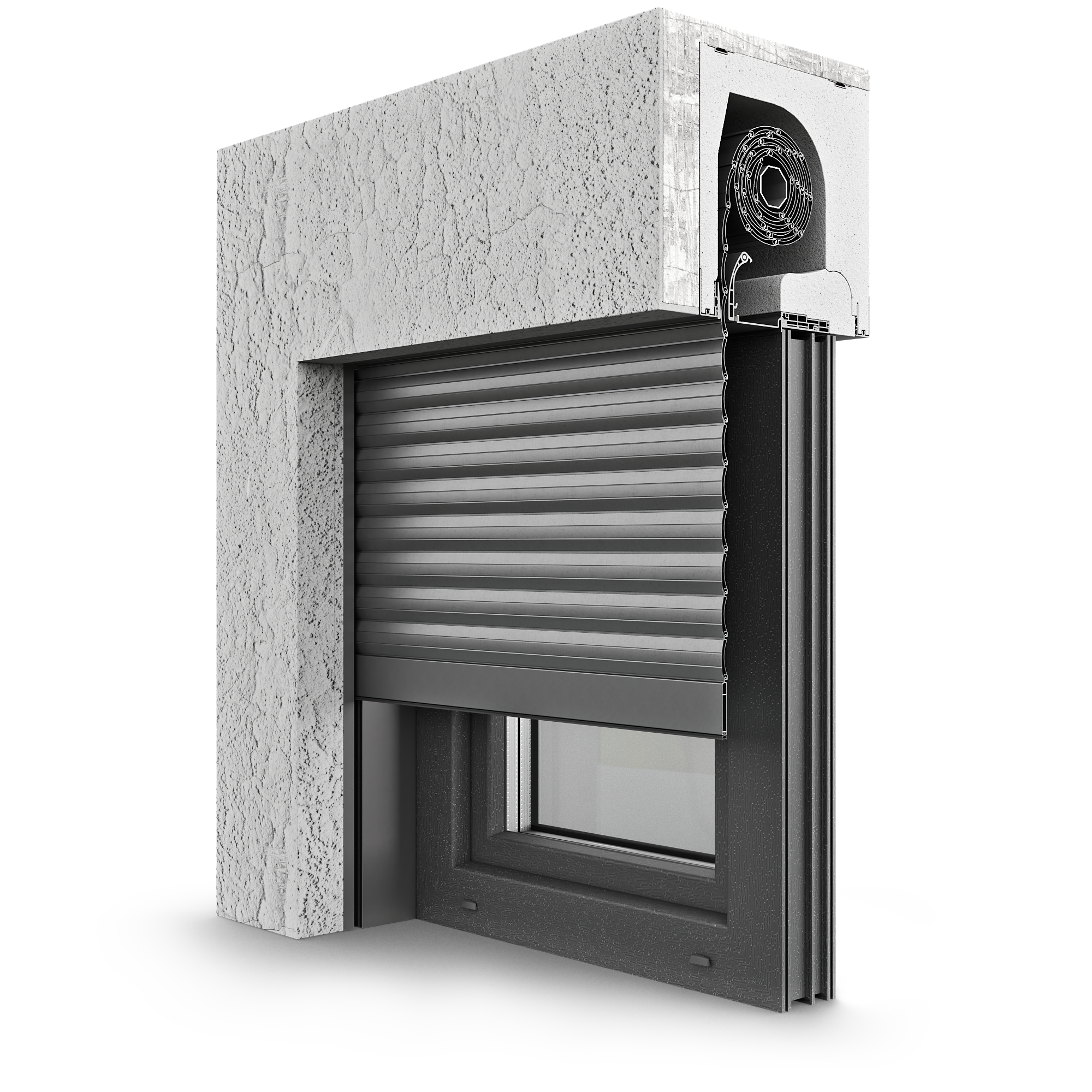 Styroterm SKB Aufsatz-Rollladen