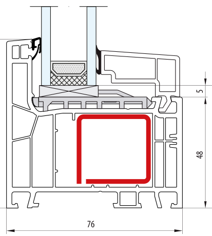 Neo 76 AD/MD – Rahmen 73 mm