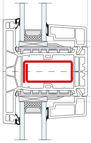 Neo 76 AD/MD – Pfosten 94 mm
